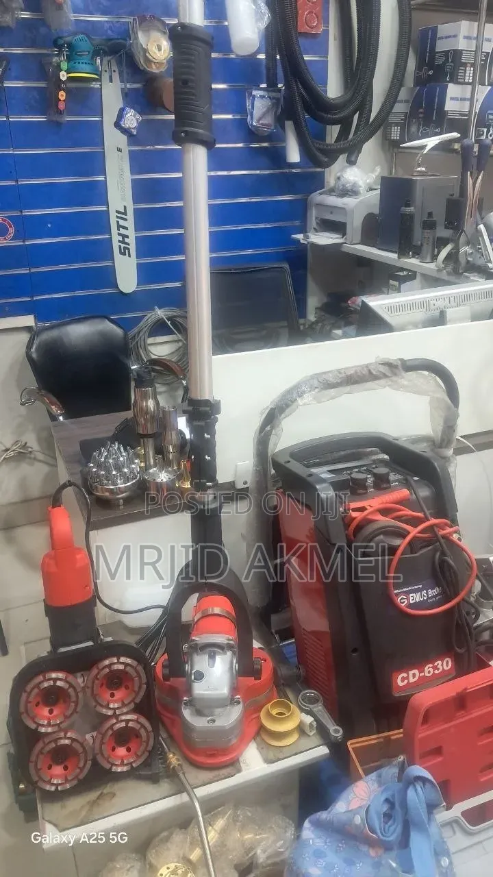 Portable 3 Head Wall Floor Sander Polisher Grind