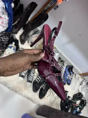 New Fashion Burgundy Hill Shoe Burgendi Hill Chama