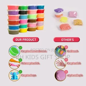 24 Piece Super Light Clay