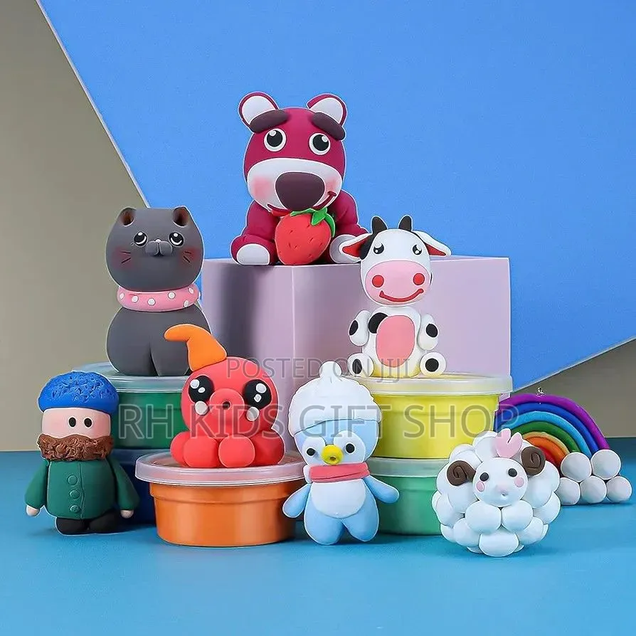 24 Piece Super Light Clay