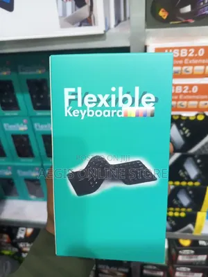 Flexible Roll-up Silicone Keyboard