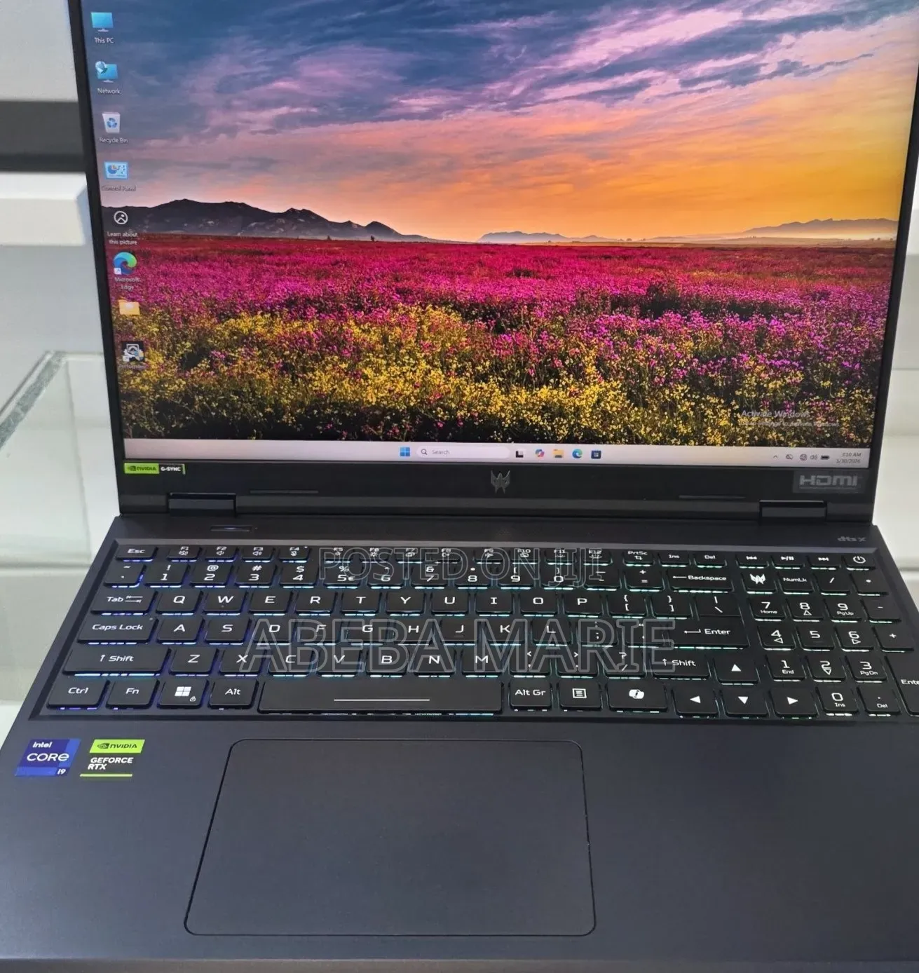 New Laptop Acer Predator Helios Neo 16 16GB Intel Core i9 SSD 1T