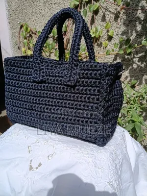 Classic Handmade Crochet Shoulder Bag