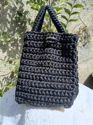 Classic Handmade Crochet Shoulder Bag