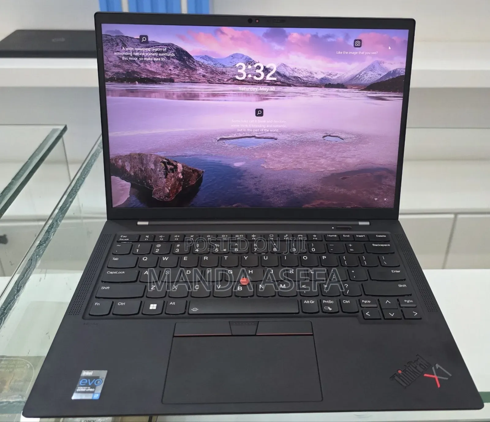 New Laptop Lenovo ThinkPad X1 Carbon 16GB Intel Core i7 SSD 512GB