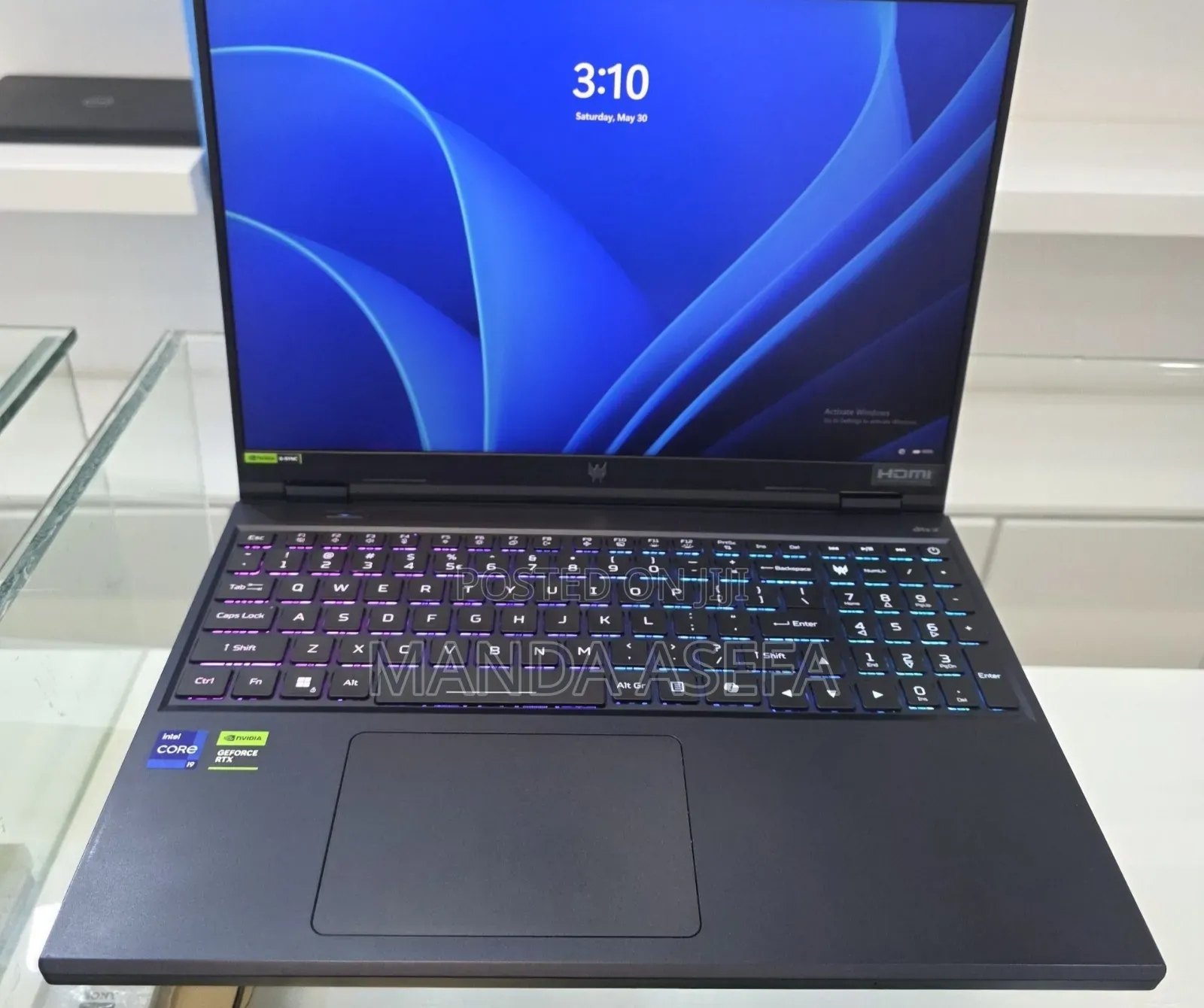 New Laptop Acer Predator Helios Neo 16 16GB Intel Core i9 SSD 1T