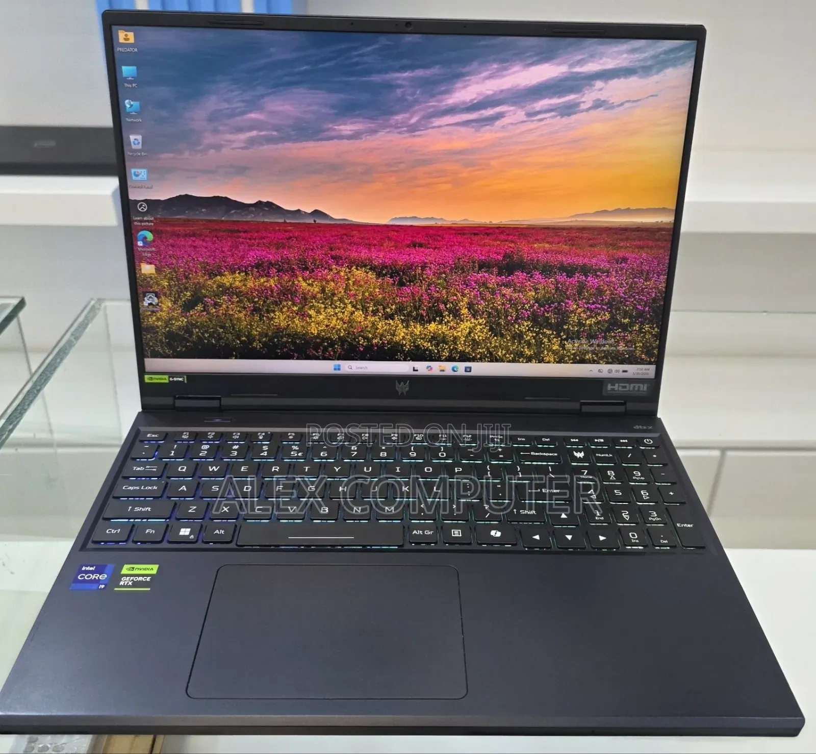 New Laptop Acer Predator Helios Neo 16 16GB Intel Core i9 SSD 1T