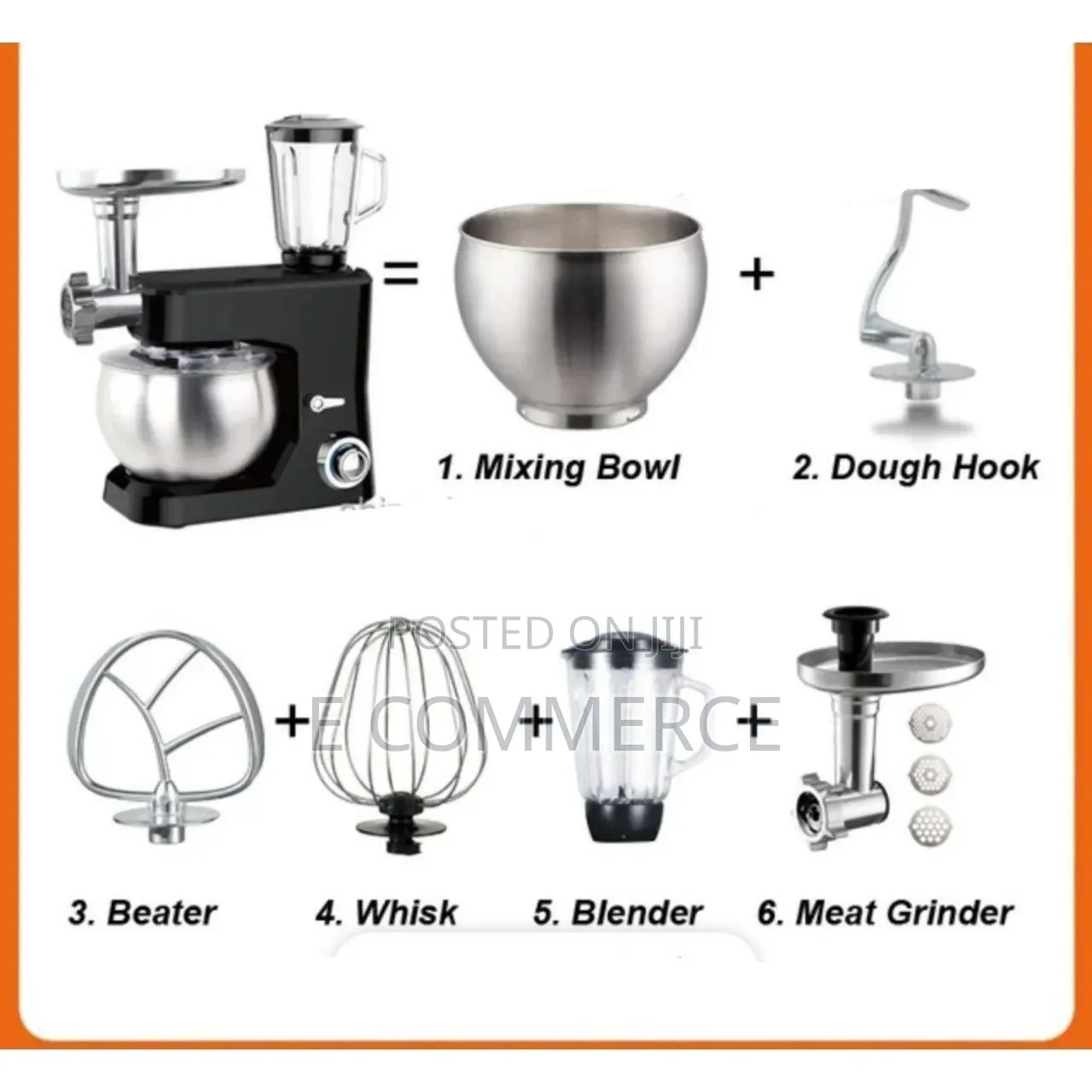 Sokany 5 in 1 Standing Mixer