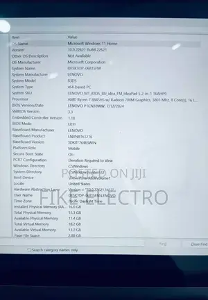 New Laptop Lenovo Yoga 7i 16GB Intel Core i7 SSD 512GB