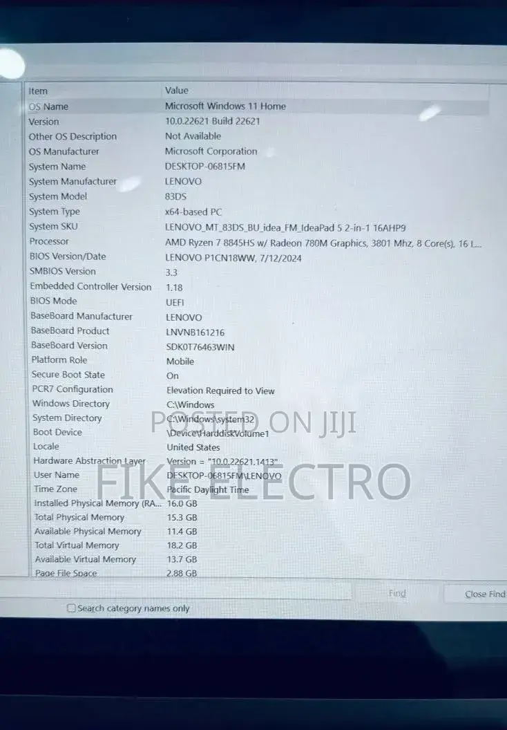 New Laptop Lenovo Yoga 7i 16GB Intel Core i7 SSD 512GB