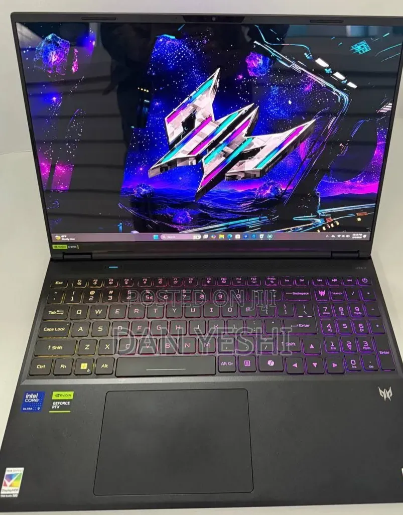 New Laptop Acer Predator Helios Neo 16 32GB Intel Core Ultra 9 SSD 1T