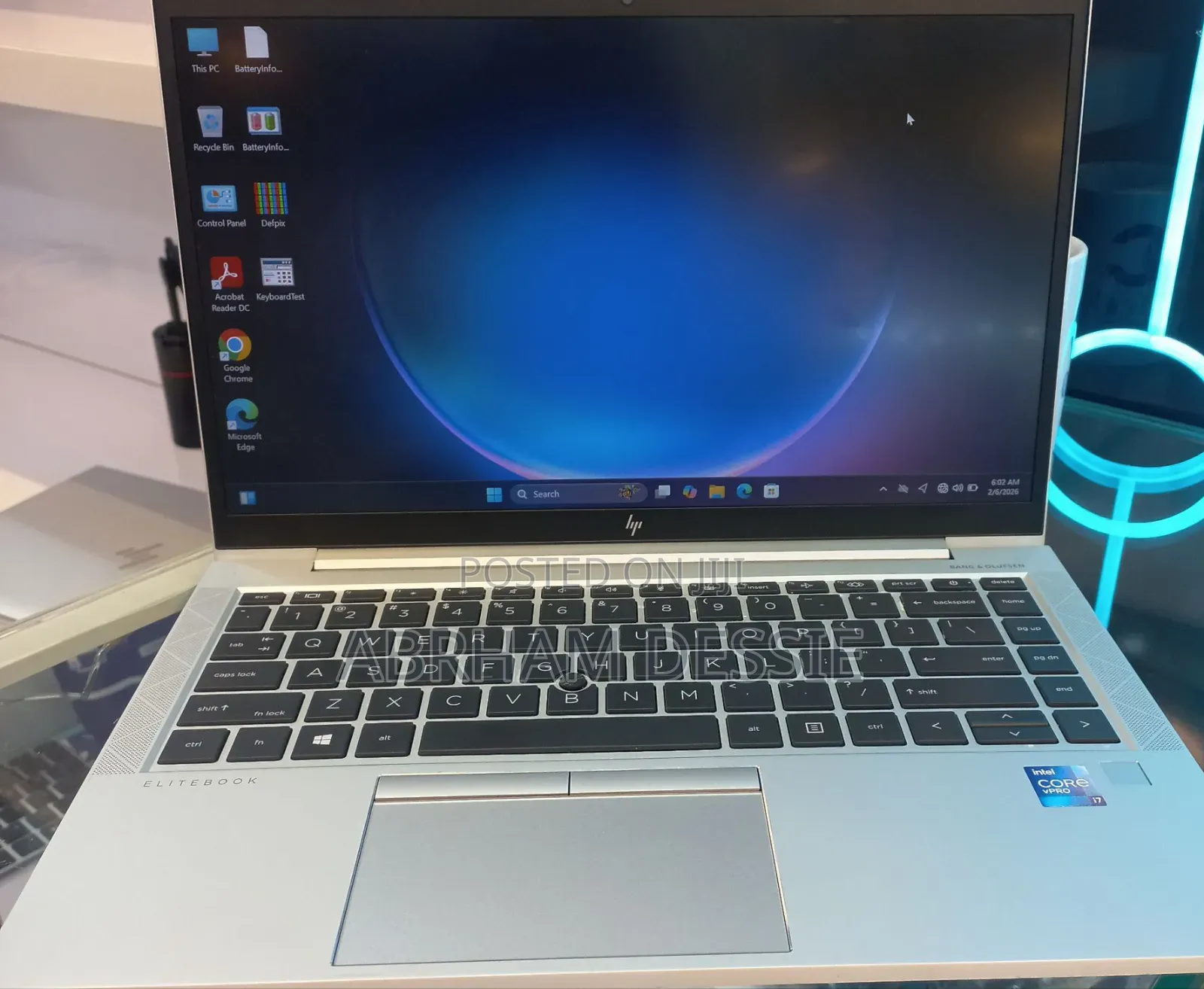 New Laptop HP EliteBook 840 G8 16GB Intel Core i7 SSD 512GB