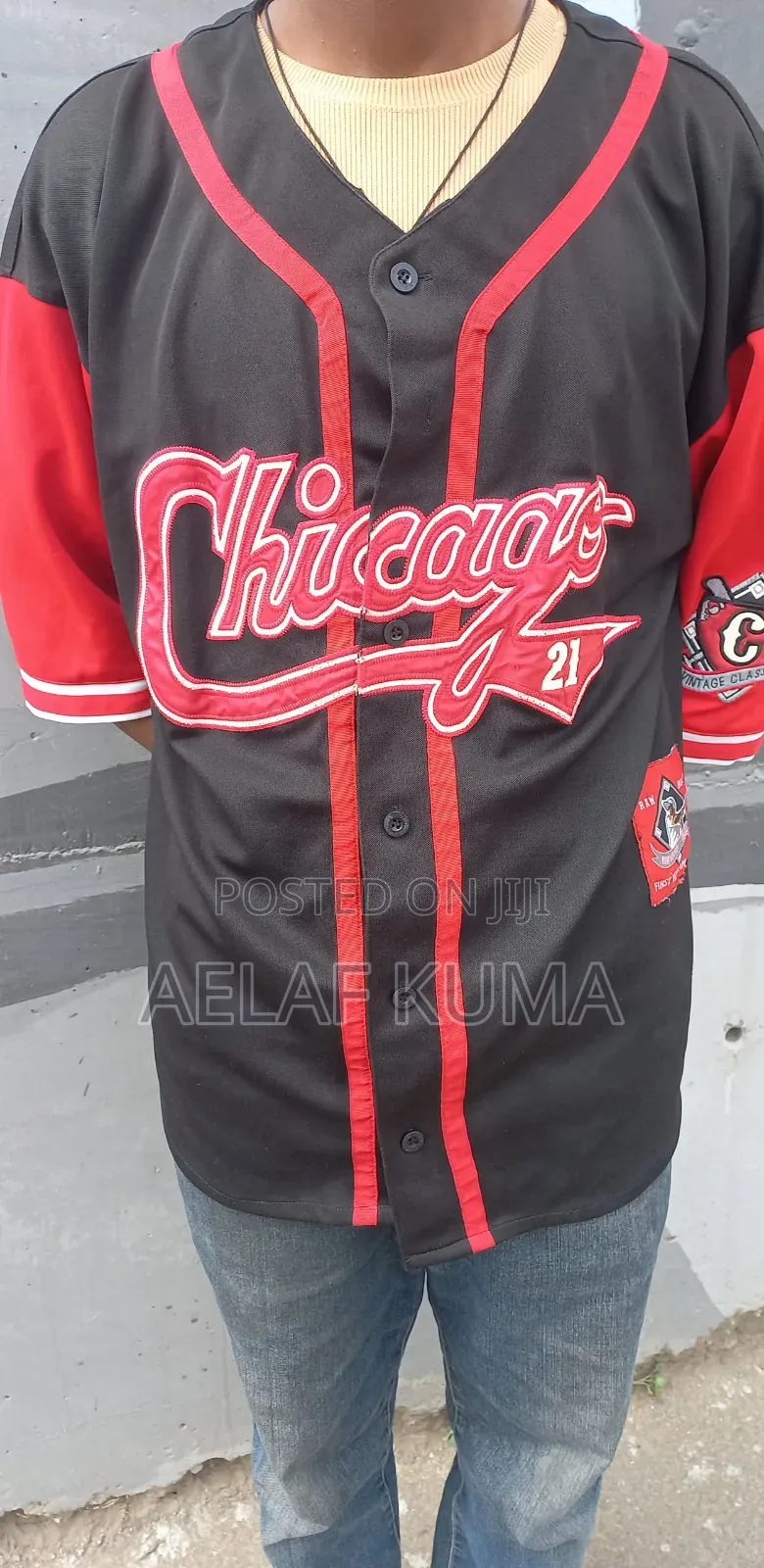 2xl Chicago #21 Baseball Jersey