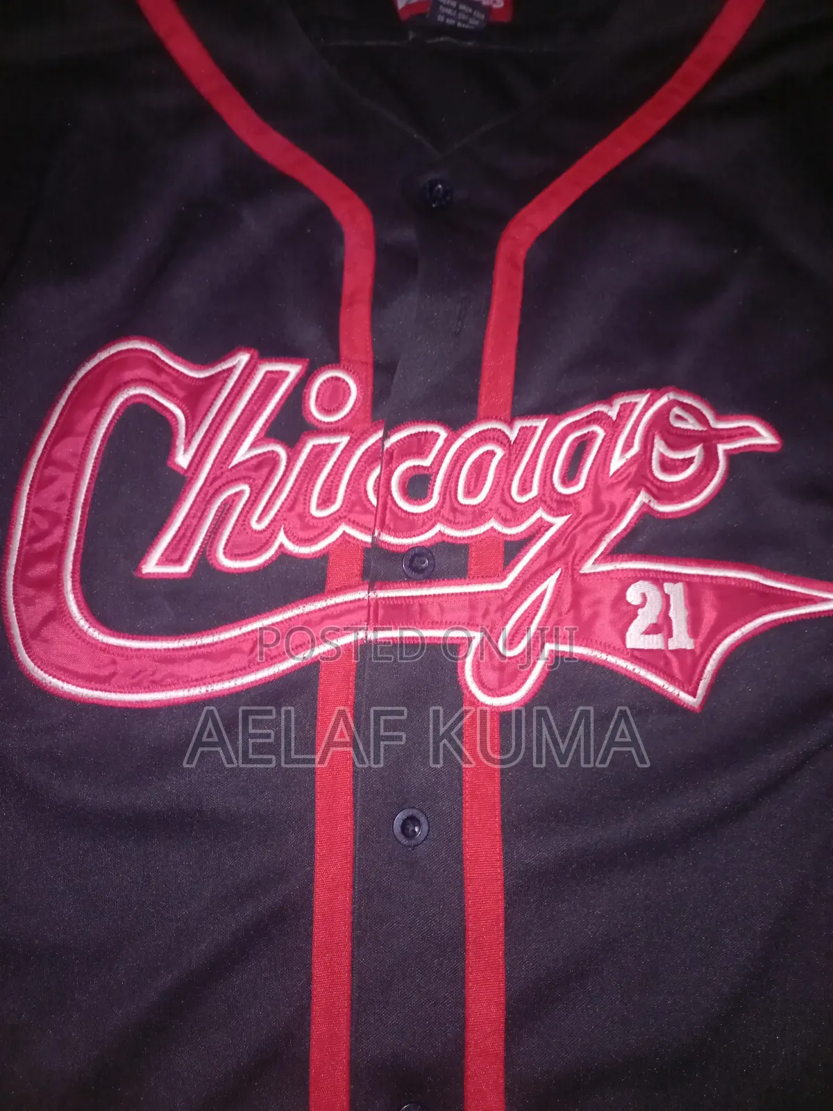 2xl Chicago #21 Baseball Jersey