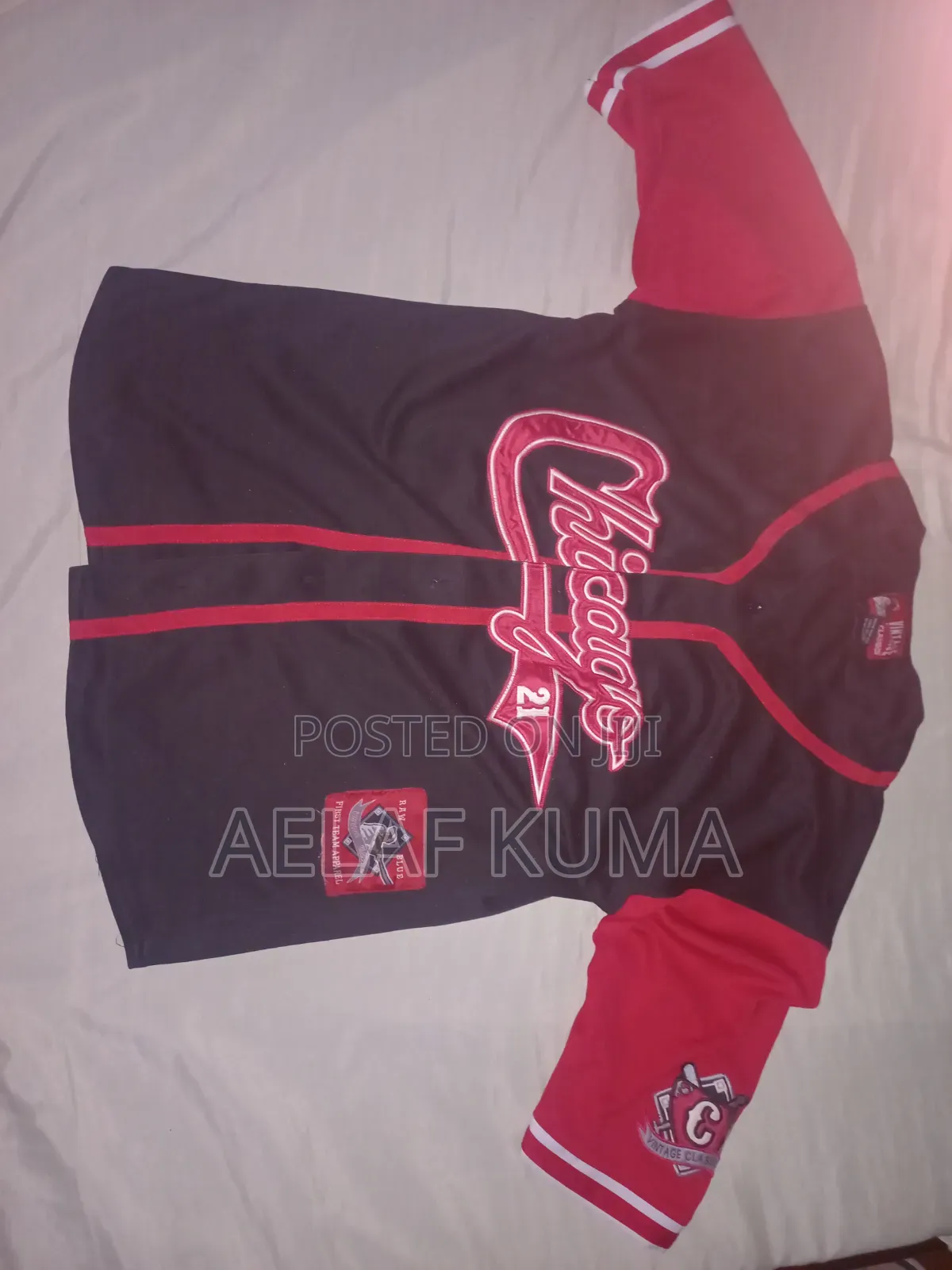 2xl Chicago #21 Baseball Jersey