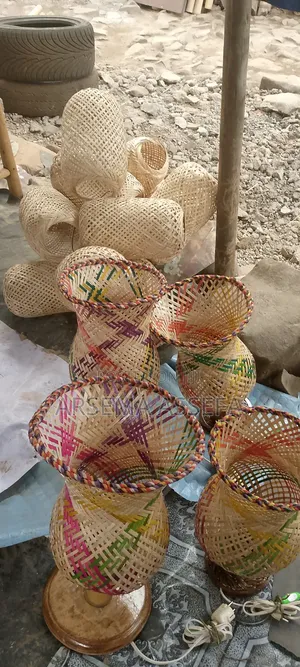 Bamboo Stand Lampshades