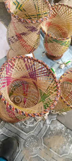 Bamboo Stand Lampshades