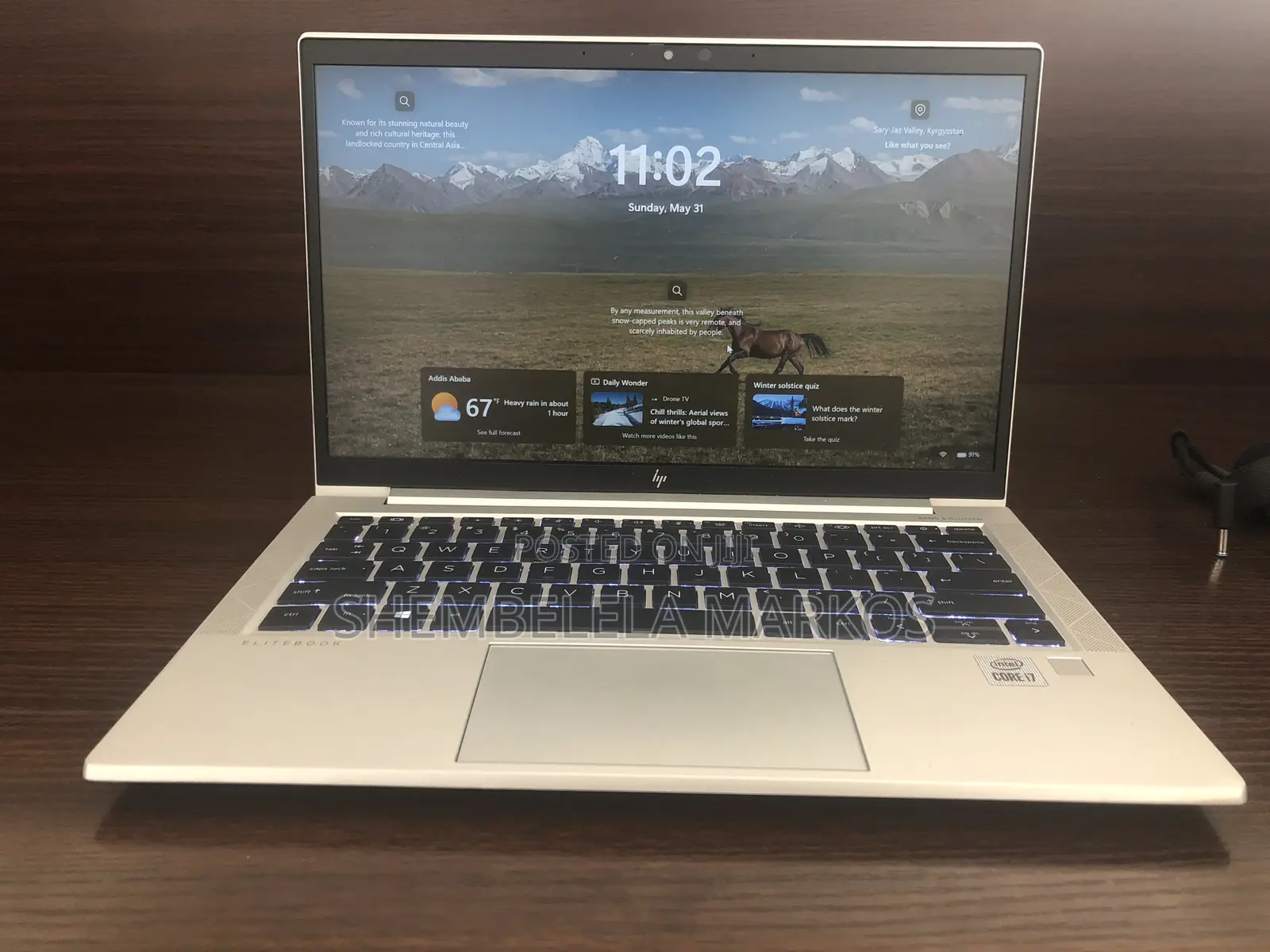 Laptop HP EliteBook 830 G7 16GB Intel Core i7 SSD 512GB
