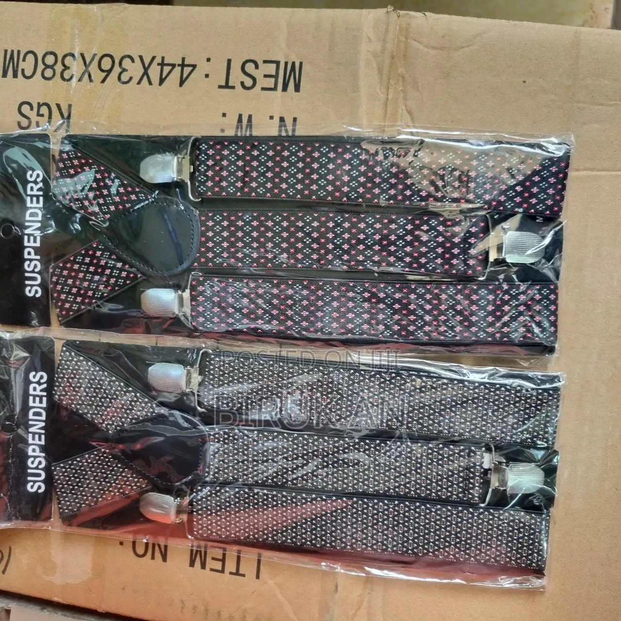 Y Back Suspenders