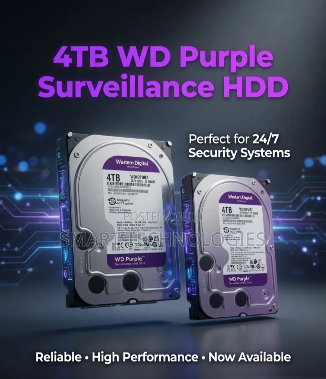 Wd Purple 4tb HDD