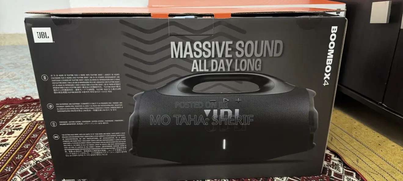 JBL Boombox 4 Original New Packed