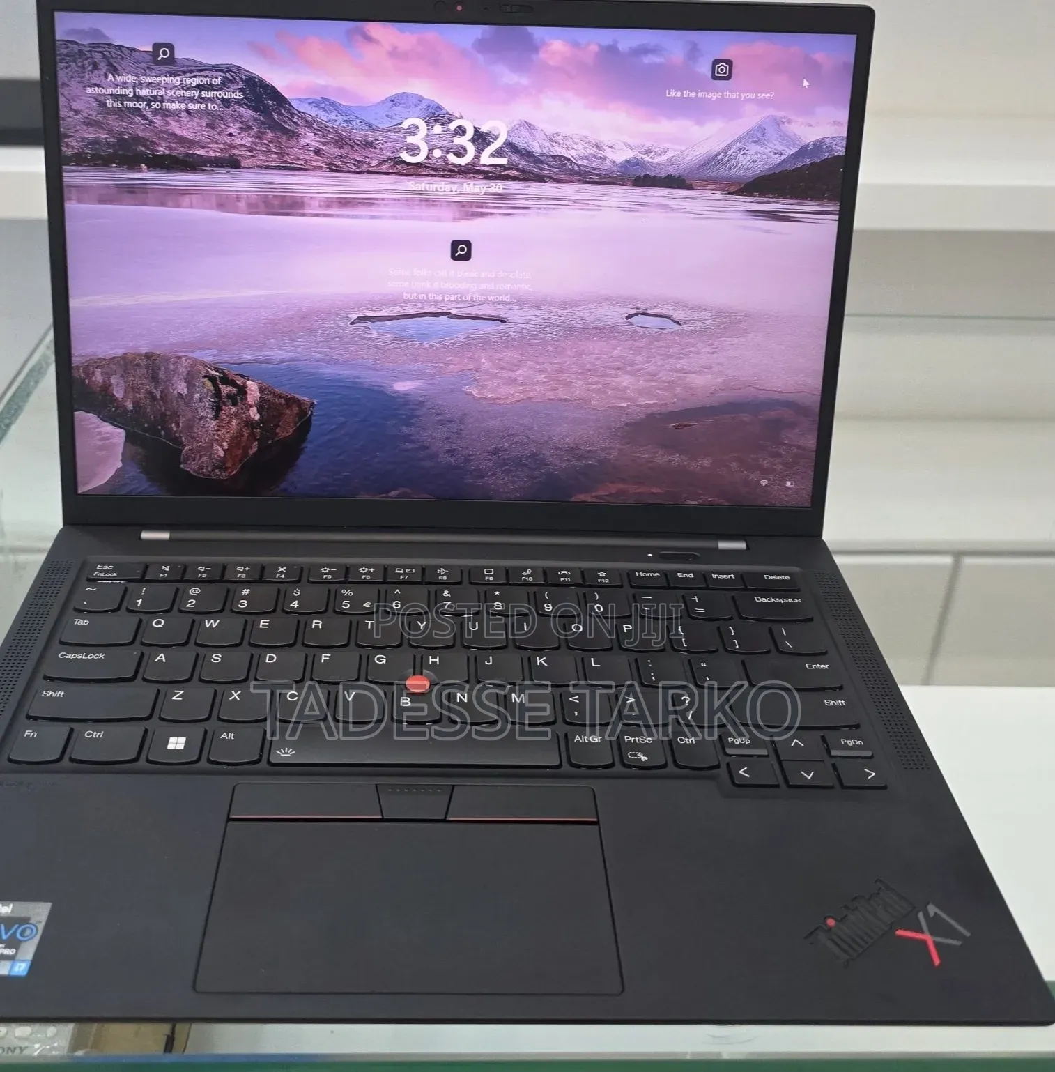 New Laptop Lenovo ThinkPad X1 Carbon 16GB Intel Core i7 SSD 512GB