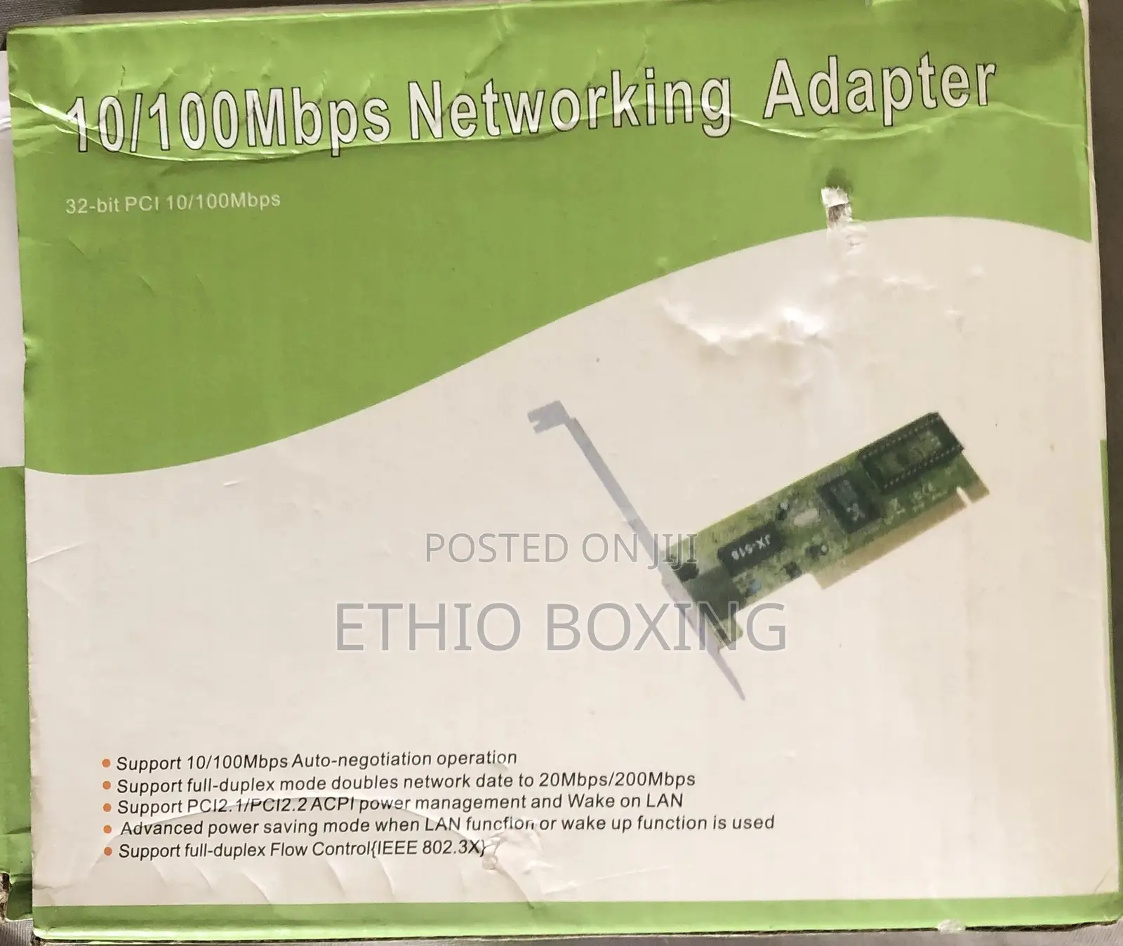32-Bit Pci 10/100mbps