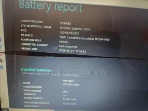 Laptop Toshiba Satellite C50 4GB Intel Core i3 HDD 512GB