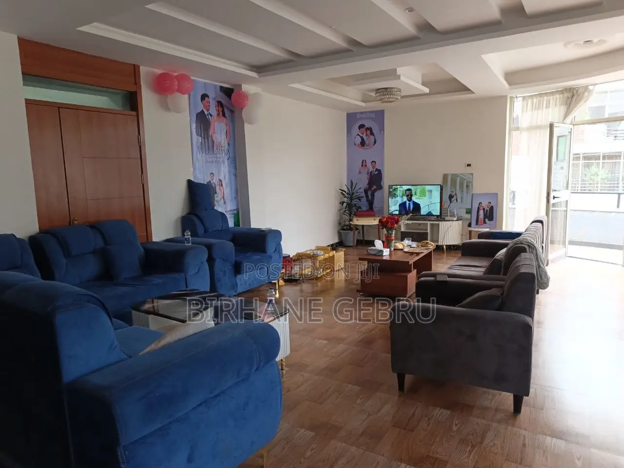 Furnished 8bdrm House in G+3 House Fernished, Bole for rent