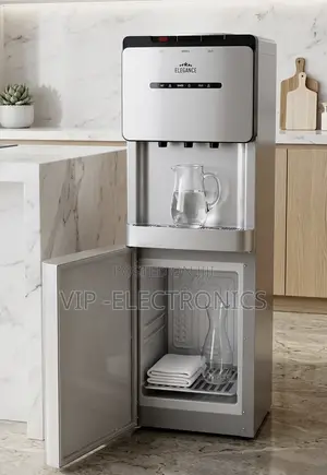 Elegance Water Dispenser. Designed With a Sleek Stainless-Steel