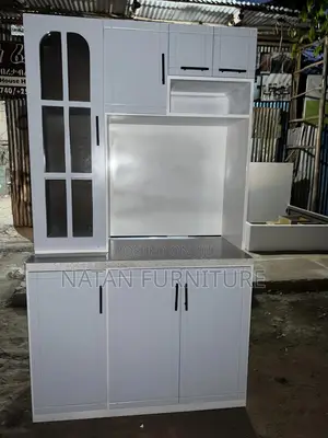ኪችን ሸልፈ Kitchen Cabinets 1.20cm Made of #1 MDF Withe Quality