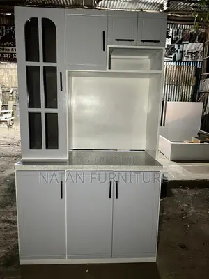 ኪችን ሸልፈ Kitchen Cabinets 1.20cm Made of #1 MDF Withe Quality