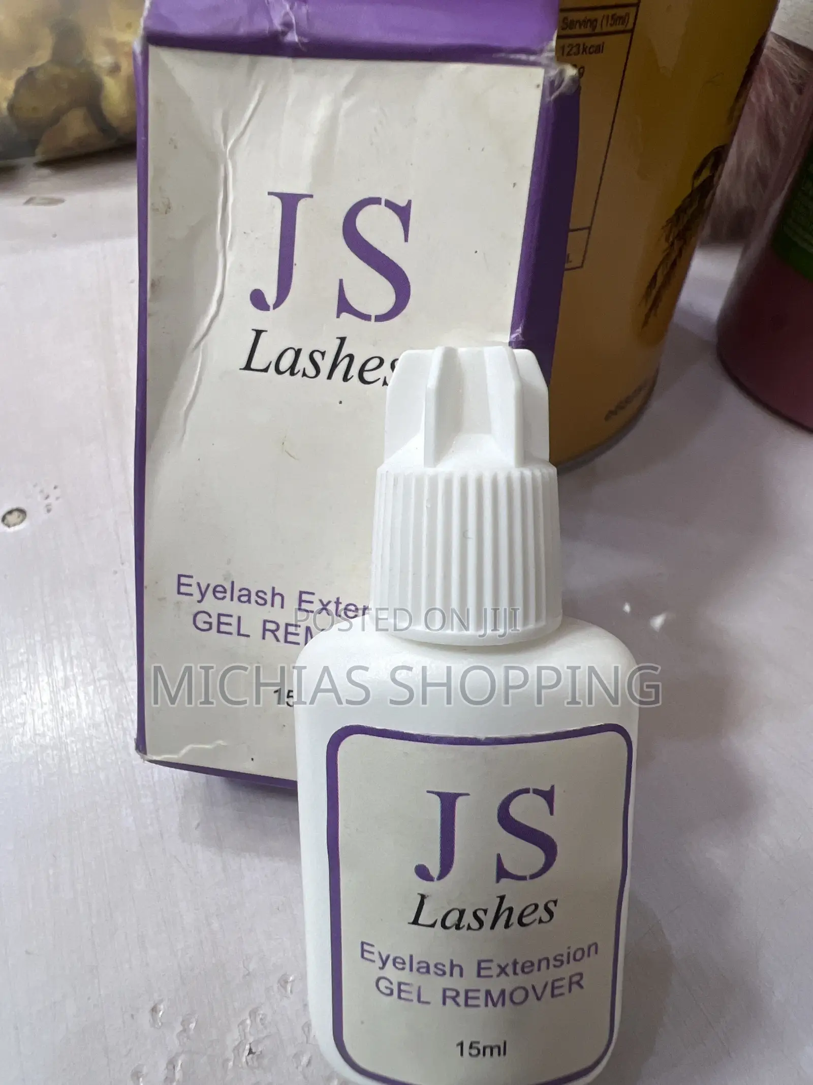 Js Lashes Eyelash Extension Gel Remover 15ml