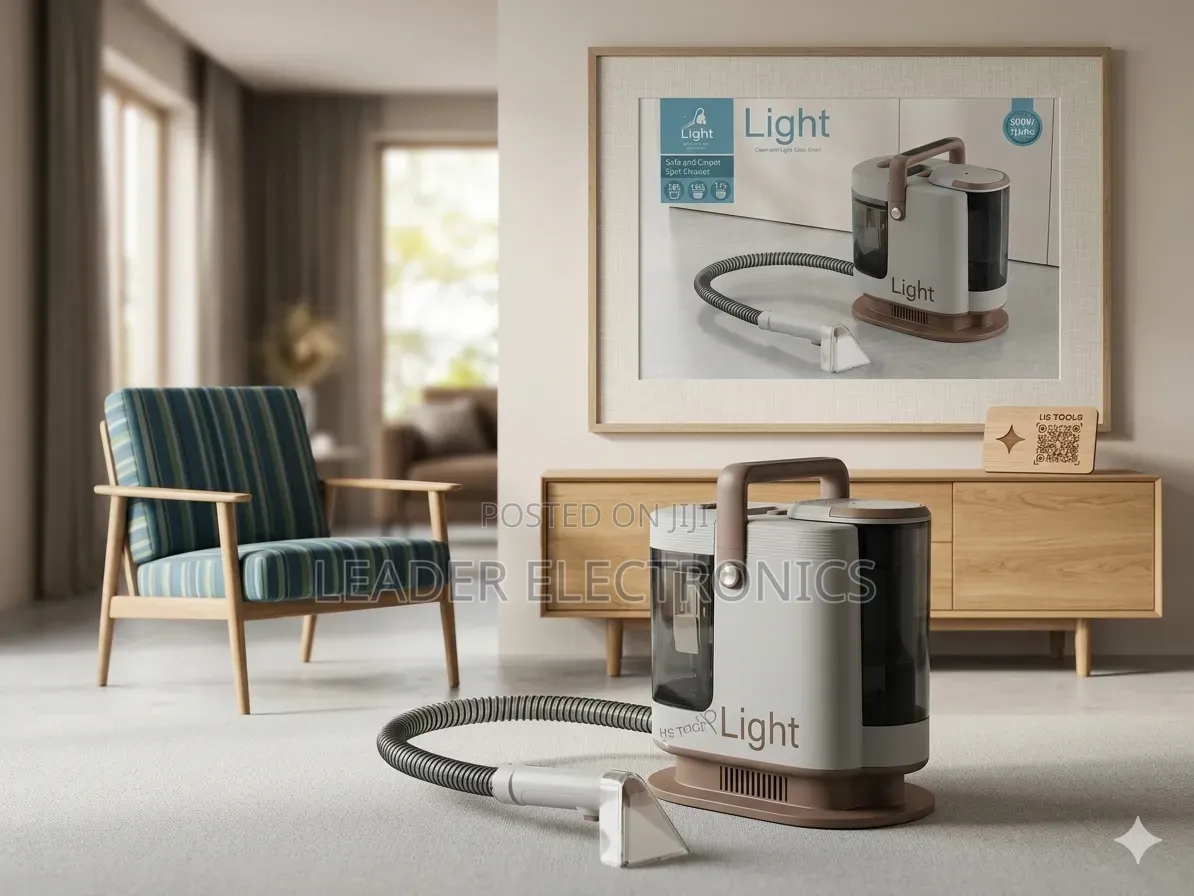 Portable Sofa Carpet Cleaner – Smart Wet/Dry Cleaning System