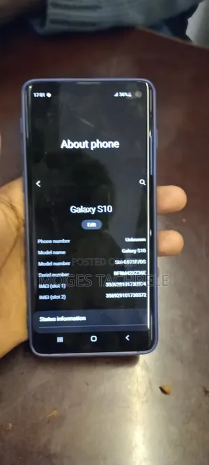 New Samsung Galaxy S10 128 GB Black