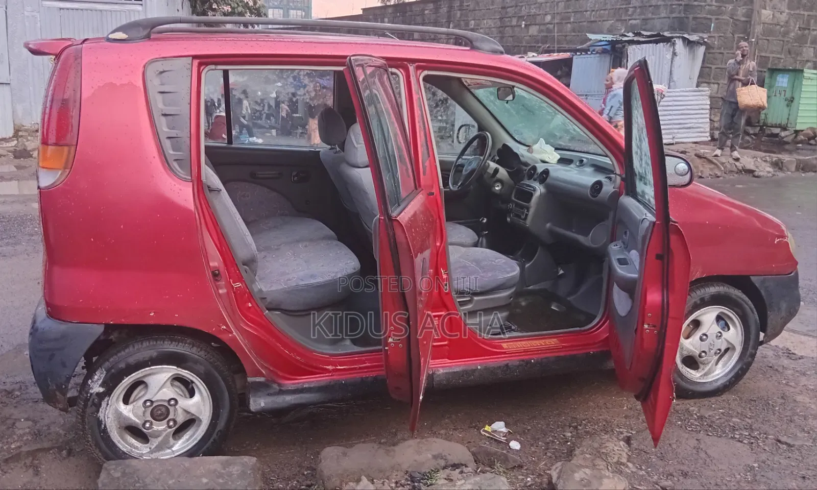Hyundai Atos 1998 Red