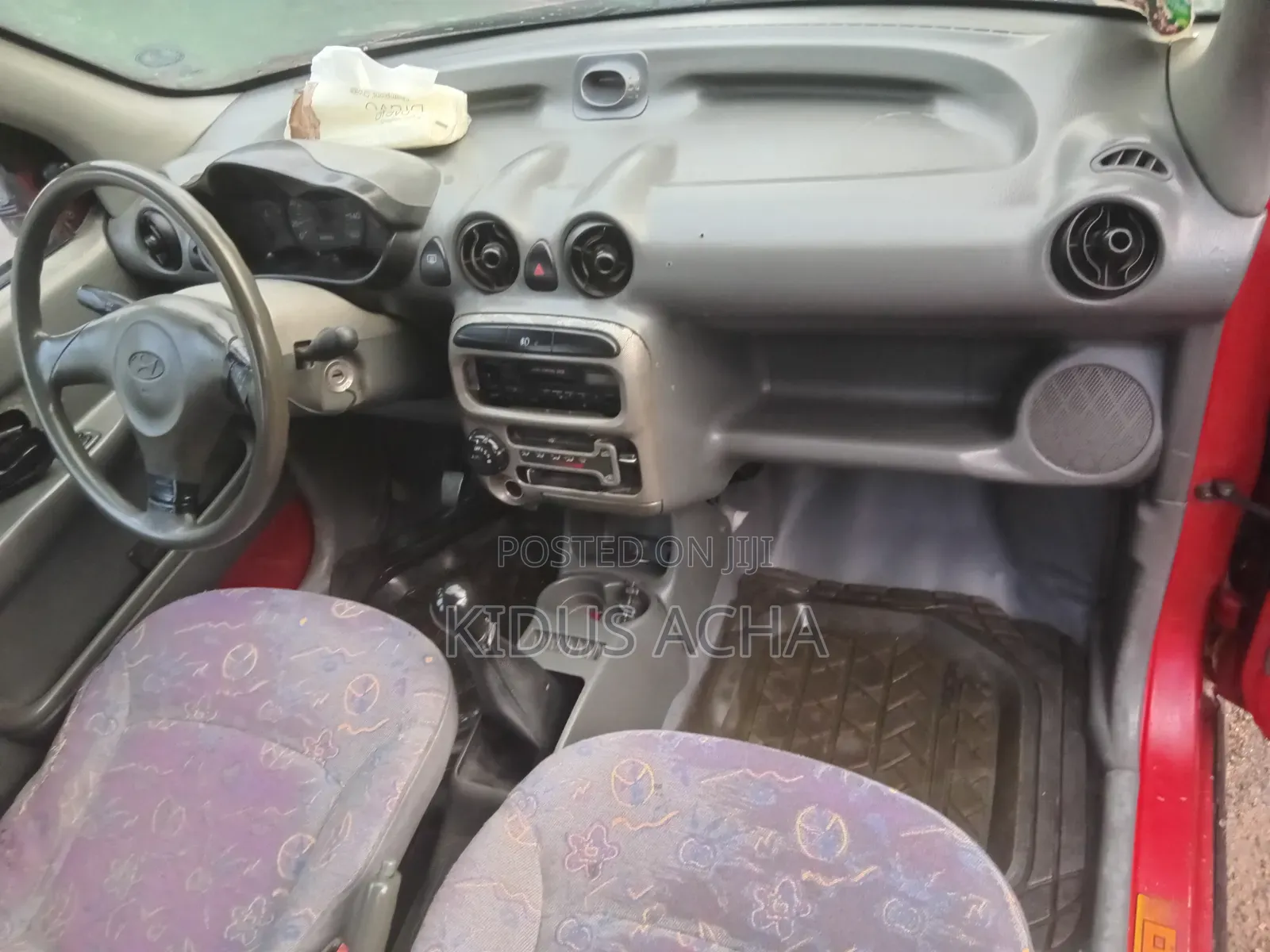 Hyundai Atos 1998 Red