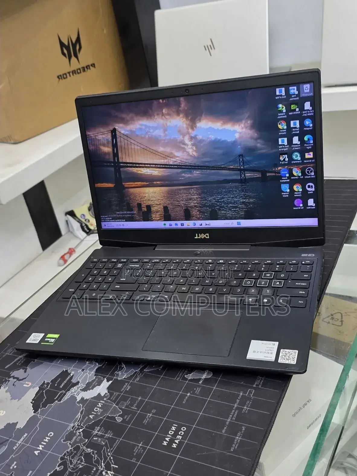 New Laptop Dell G15 5535 32GB Intel Core i7 SSD 512GB