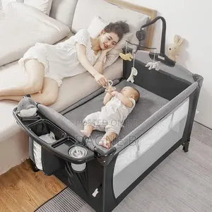 5in1 Deluxe Baby Bedside Crib የህፃናት አልጋ