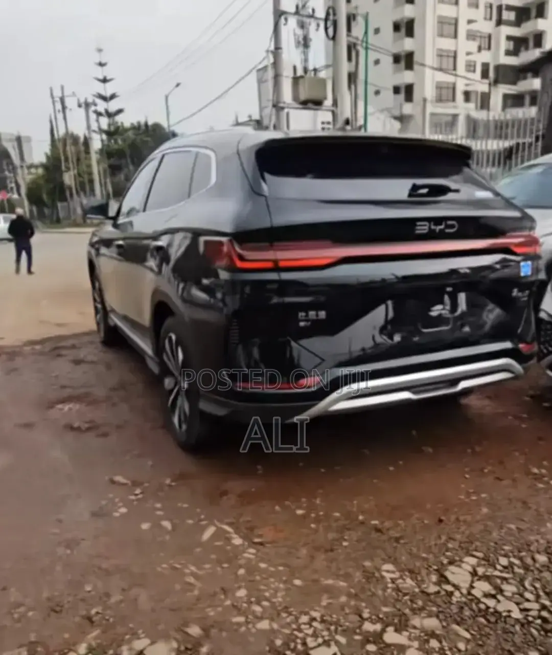 New BYD Song Plus 2025 Matt Black