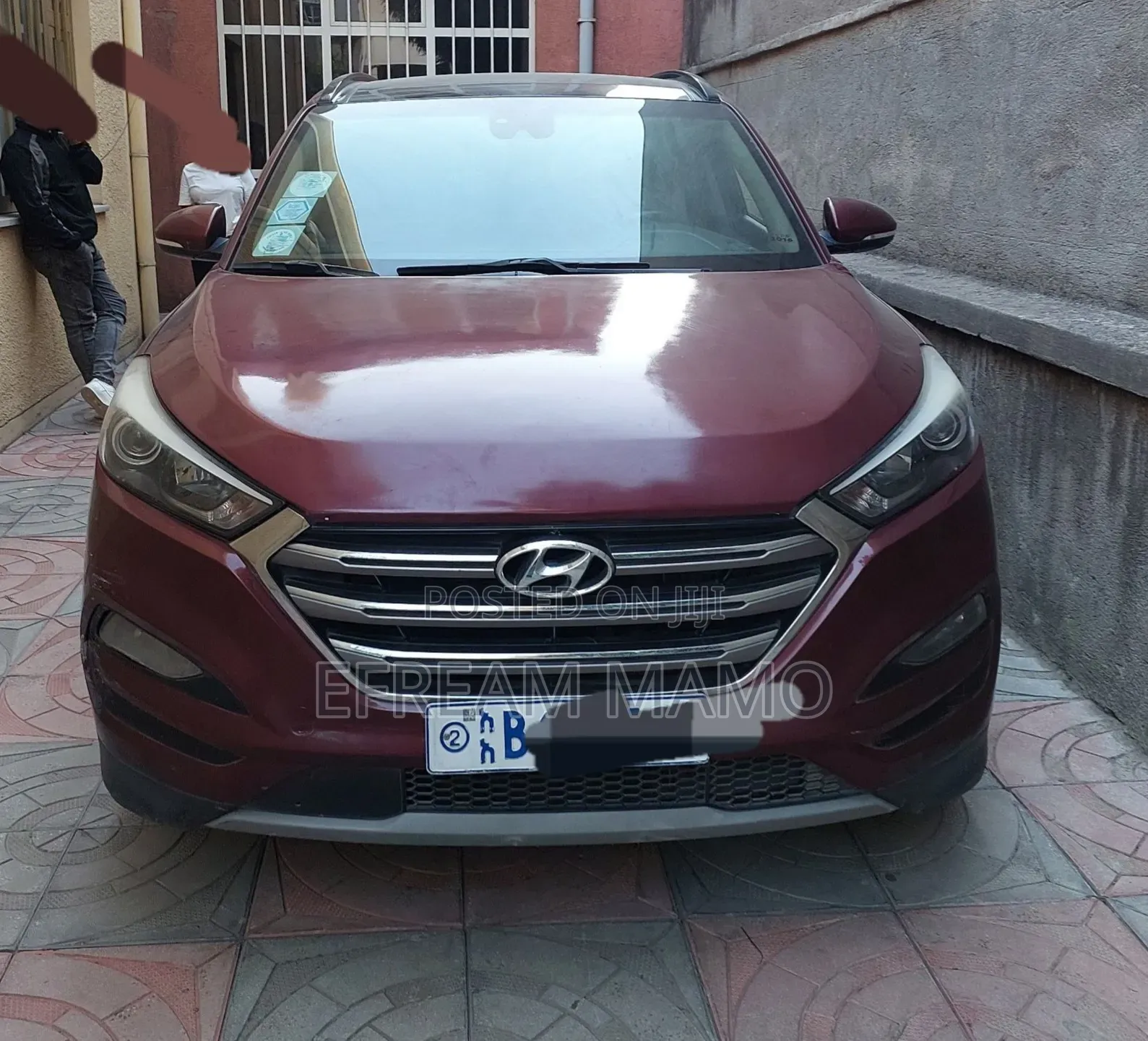 Hyundai Tucson 2017 Red