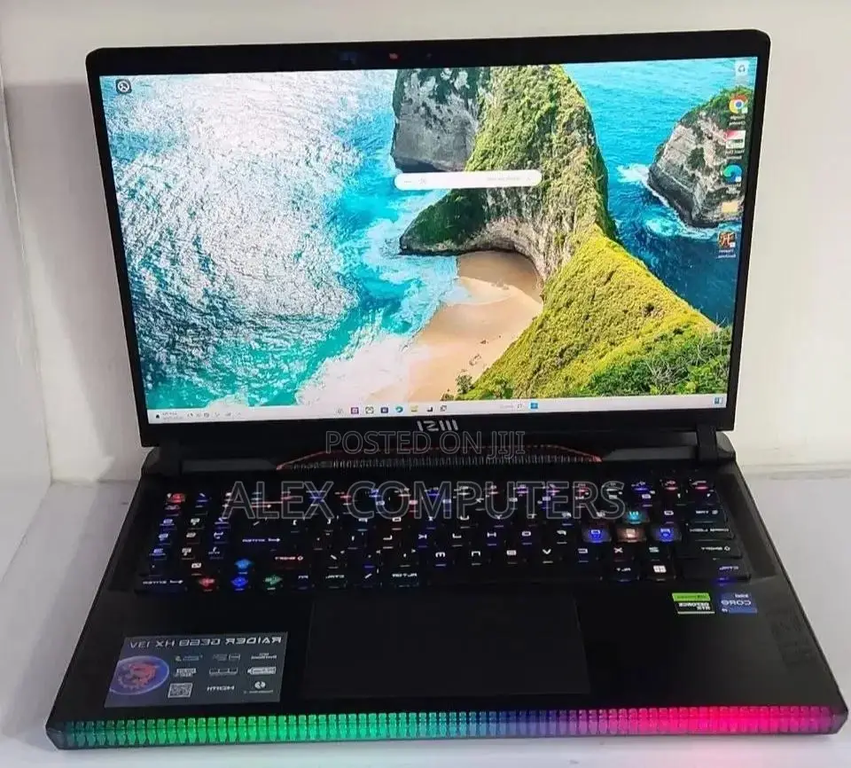New Laptop MSI Raider GE68HX 13VI-202US 32GB Intel Core i9 SSD 1T