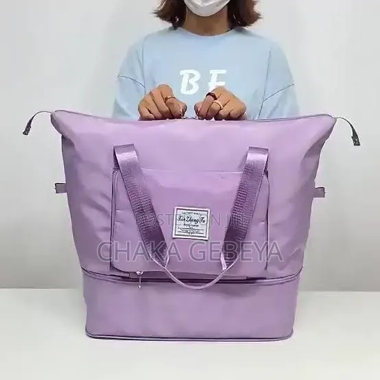 Folding High Capacity Travel Bags – Foldable Travel Duffel