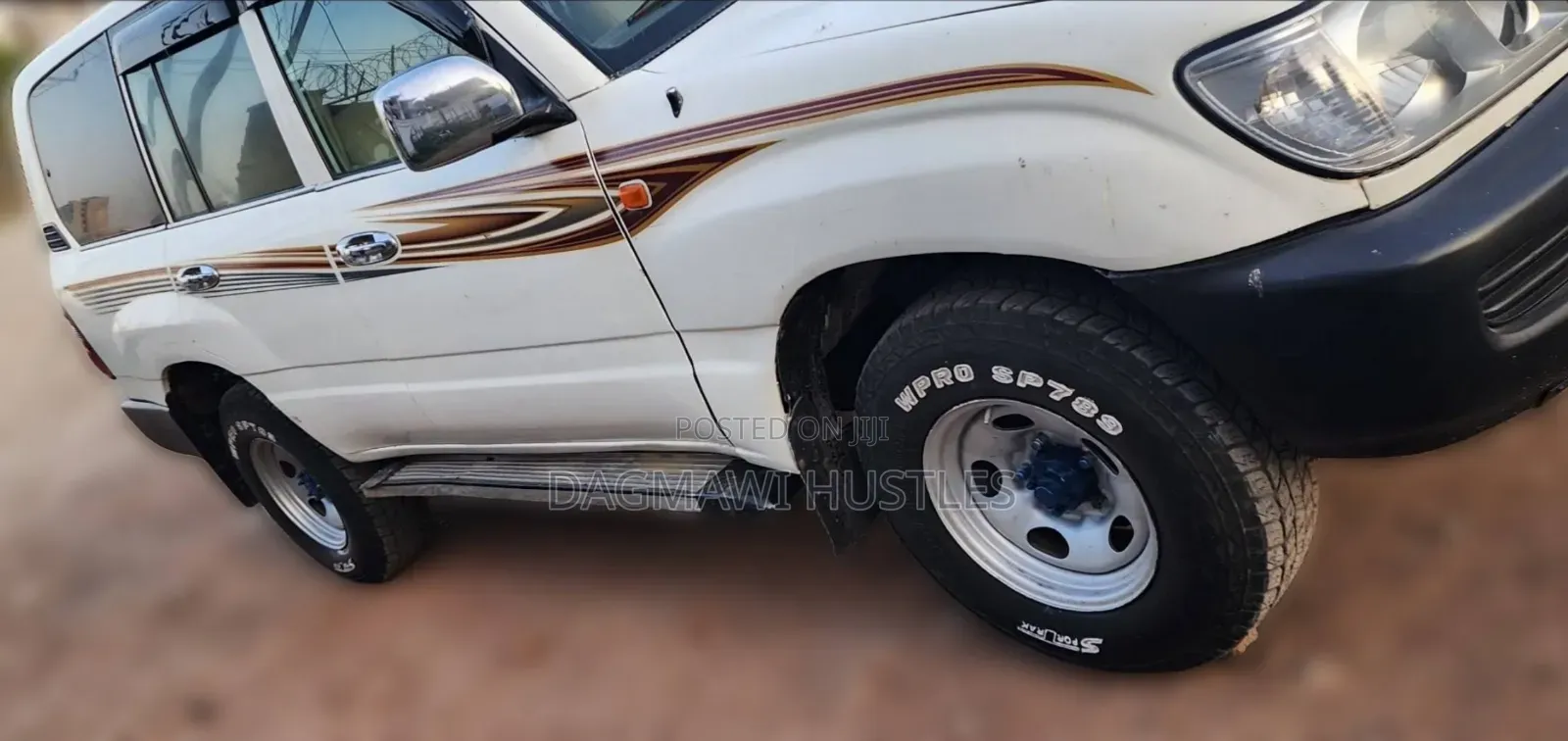 Toyota Land Cruiser 100 GX 4.2 D 2005 White