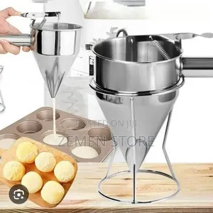 Pancake Cupcake Batter Dispenser With Stand የሊጥ ማዞሪያ ወይም ማስፊያ
