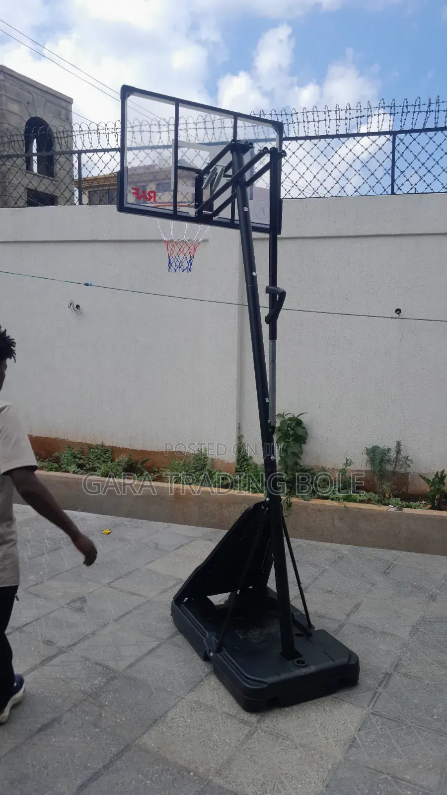 Basketball Stand for School