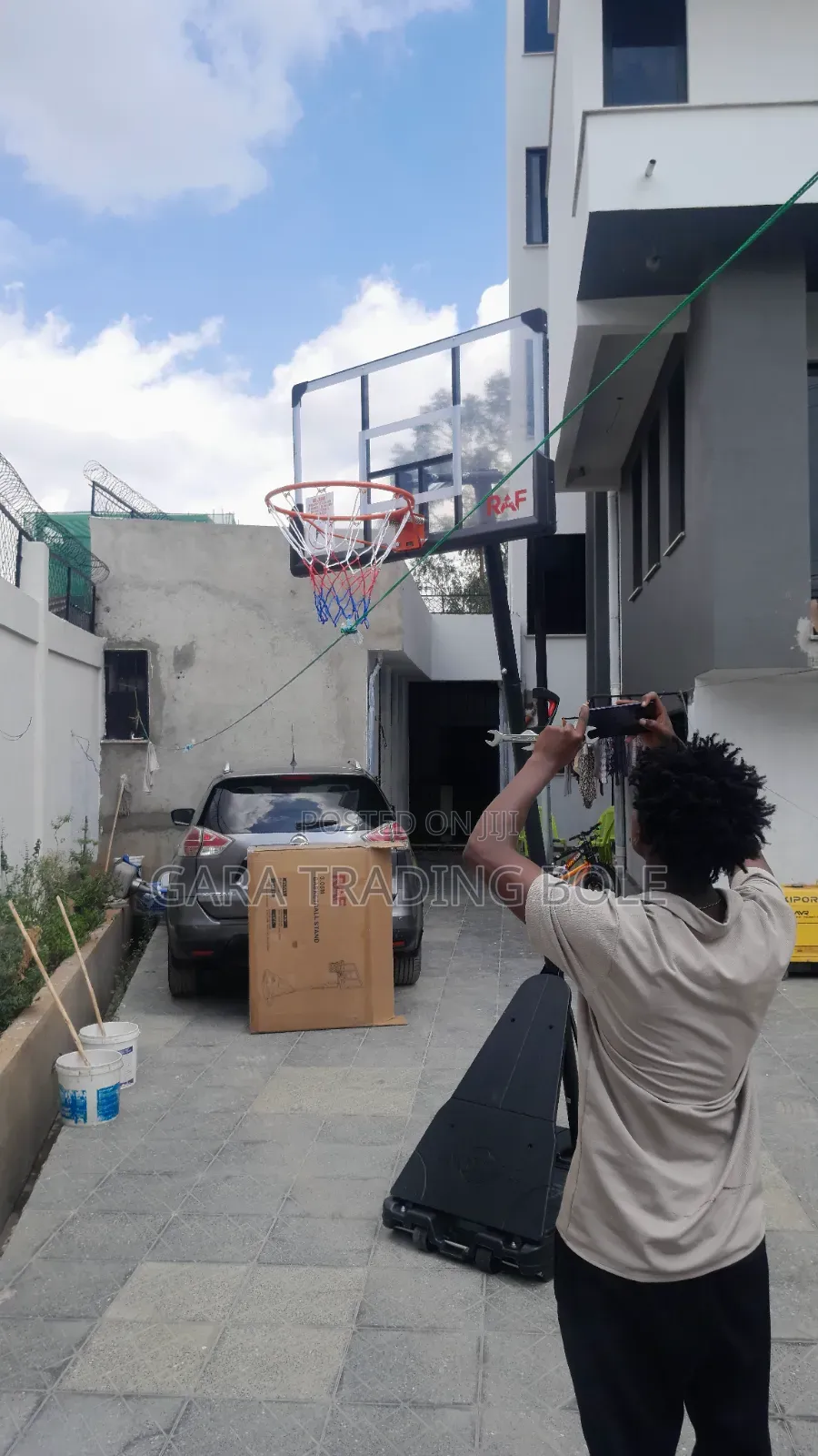 Basketball Stand for School