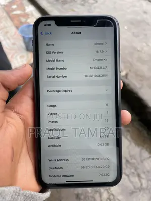 New Apple iPhone XR 64 GB Black