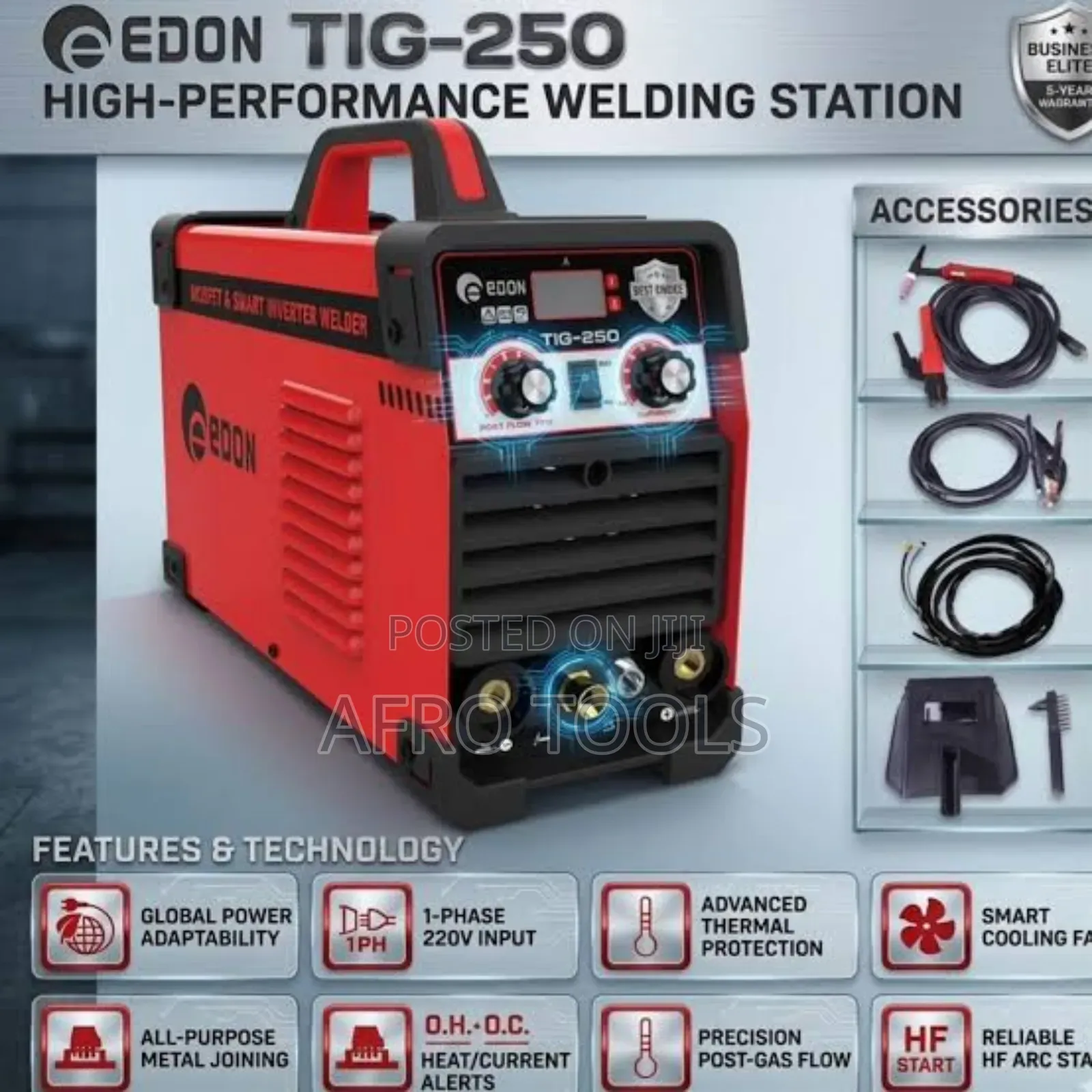 Edon 250 Tig Welding