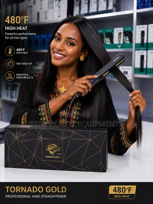 Tornado Professional Grade Hair Straightener - 480f